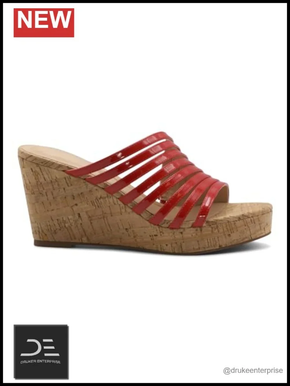 CHARLES BY CHARLES DAVID Gustavo Wedge Sandal - Faux Leather